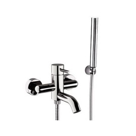 Miscelatore vasca con kit doccino cromato - Serie X Style Remer X02