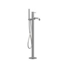 Miscelatore bordo vasca da pavimento acciaio inox - Serie X Style Inox Remer SSX08