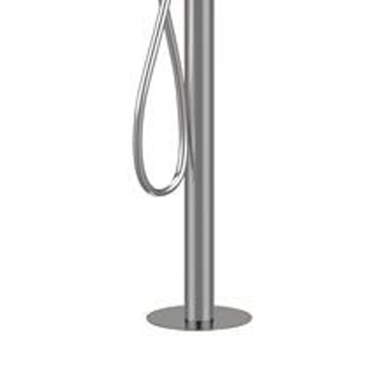 Miscelatore bordo vasca da pavimento acciaio inox - Serie X Style Inox Remer SSX08