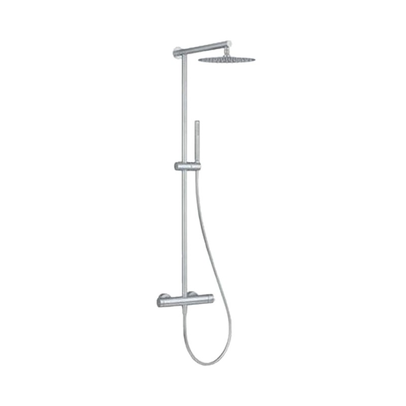 Colonna doccia con miscelatore esterno in acciaio inox - Serie X Style Inox Remer SSX37UFM25