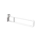 Barra maniglione ribaltabile per disabili e terza etã€ cm 70 alluminio nylon bianco Goman AN-B70/01