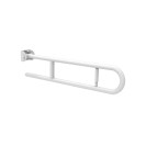 Barra maniglione ribaltabile con porta rotolo cm 80 nylon Goman N-ZB06