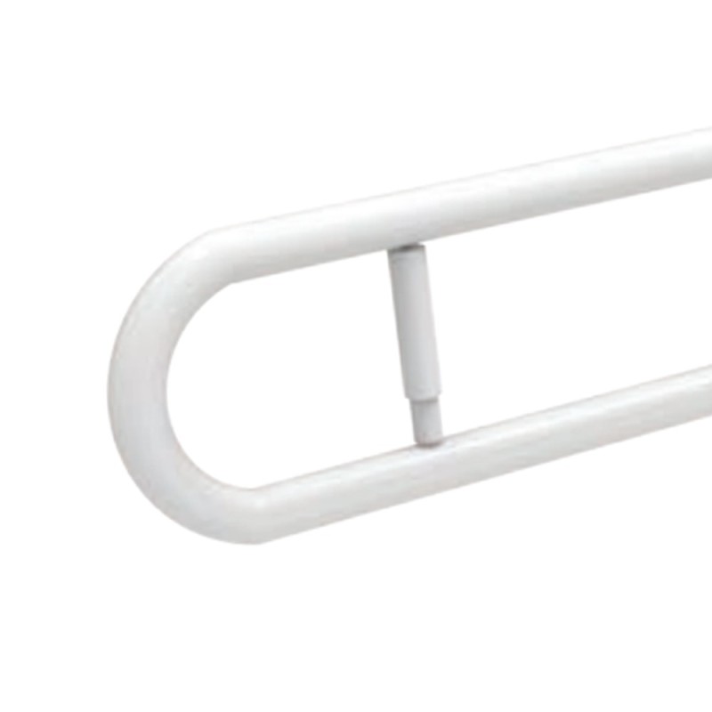 Barra maniglione ribaltabile con porta rotolo cm 80 nylon Goman N-ZB06