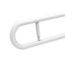 Barra maniglione ribaltabile con porta rotolo cm 80 nylon Goman N-ZB06