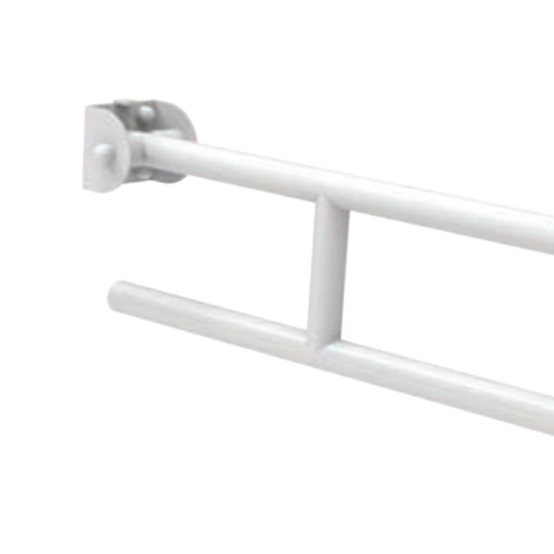 Barra maniglione ribaltabile con porta rotolo cm 80 nylon Goman N-ZB06