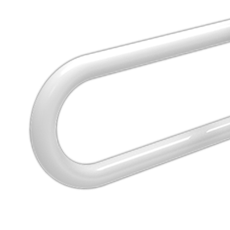 Maniglione barra fissa cm 60 con rinforzo universale destra sinistra bianco Goman ZB02U/01