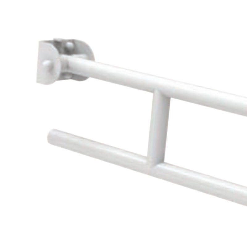 Maniglione barra ribaltabile da cm 60 con porta rotolo Goman ZB04P/01