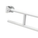 Maniglione barra ribaltabile da cm 60 con porta rotolo Goman ZB04P/01