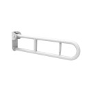 Maniglione barra ribaltabile con piastra lunga e porta rotolo cm 70 Goman ZB71/01