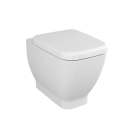 Vaso a pavimento filo muro con scarico a parete in ceramica - Serie Shift Vitra SFUCER0708VA
