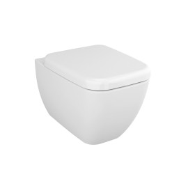 Vaso sospeso con scarico a parete in ceramica - Serie Shift Vitra SFUCER0711VS