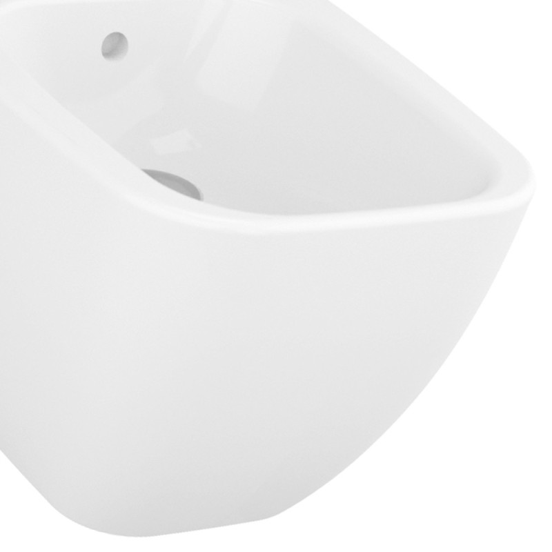 Bidet sospeso monoforo in ceramica - Serie Shift Vitra SFUCER0712BS