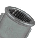 Manicotto ghisa 90 gradi 2 ff Idrobric SMK-N0963 G