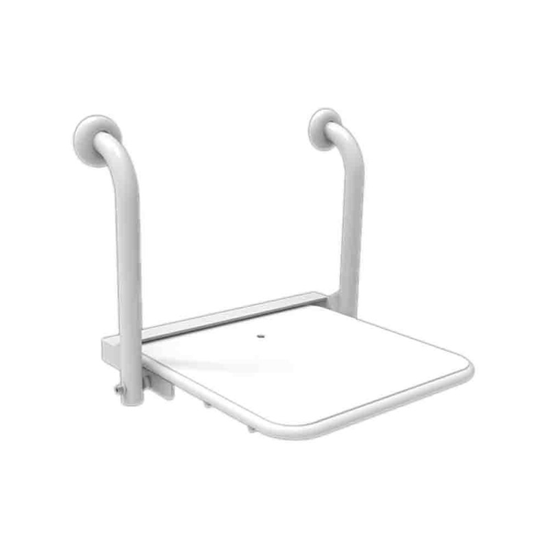 Sedile ribaltabile per doccia con seduta anatomica, inox Goman X810/01