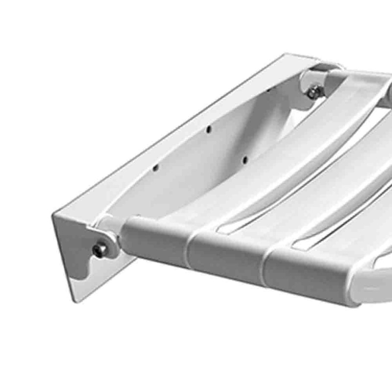 Sedile ribaltabile per doccia inox seduta con doghe Goman X811/01