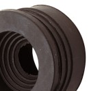 Raccordo in gomma nera nicoll Remer 6825032