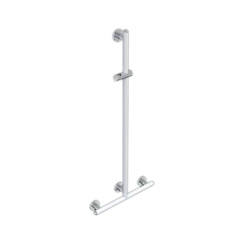 Saliscendi doccia serie raffaello 50x120 inox lucido, bianco opaco Goman RAF-X12153SDF/30
