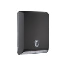 Dispenser carta asciugamani nero opaco Goman LEO-B252/08