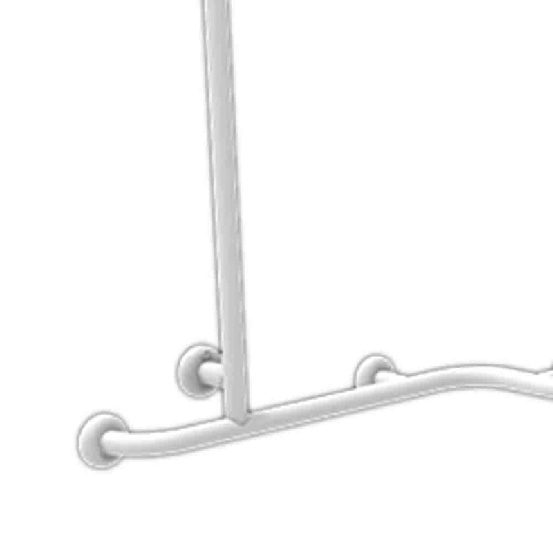 Maniglia angolare 120x70x70 dx/sx in inox Goman XA06U/01