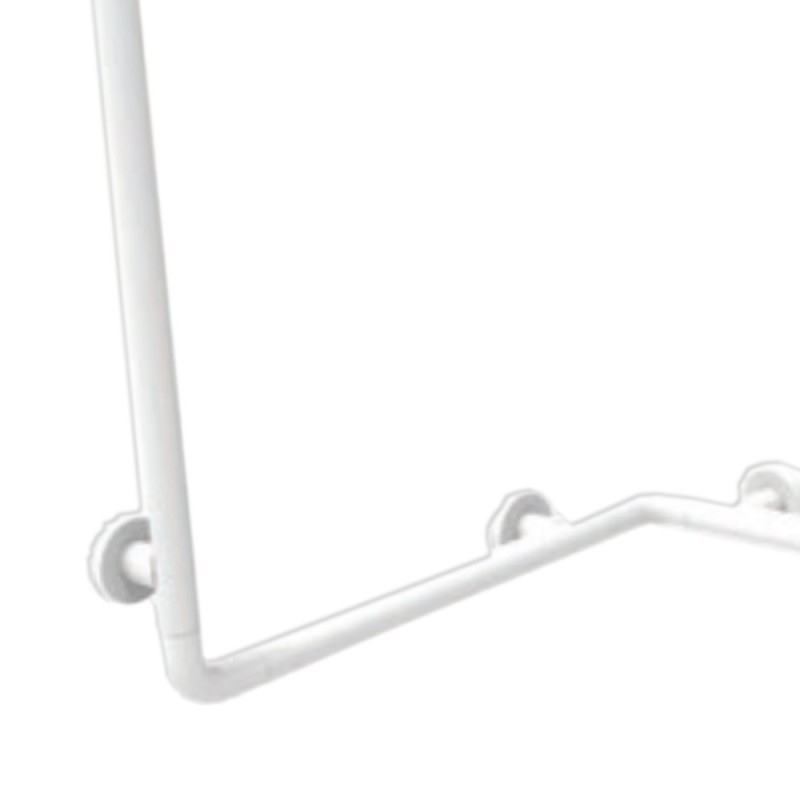 Angolare di sicurezza sx-dx 70x70x110h alluminio bianco Goman AN-A10/01