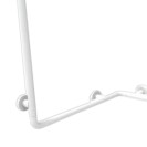 Angolare di sicurezza sx-dx 70x70x110h alluminio bianco Goman AN-A10/01