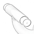 Raccordo a t 10 cm in acciaio rivestito color bianco Goman N-C1003