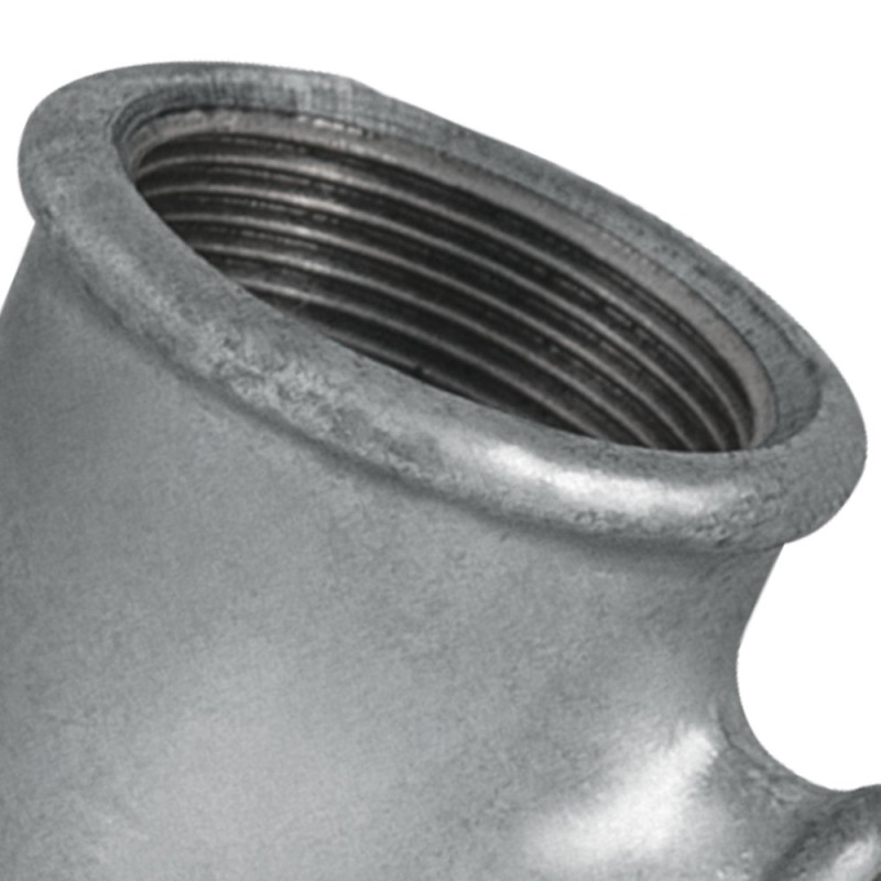 T e ridotto ghisa 90 gradi 1x1 1/2x1 Idrobric SMK-N0979 D2