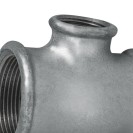 T e ridotto ghisa 90 gradi 1x1 1/2x1 Idrobric SMK-N0979 D2