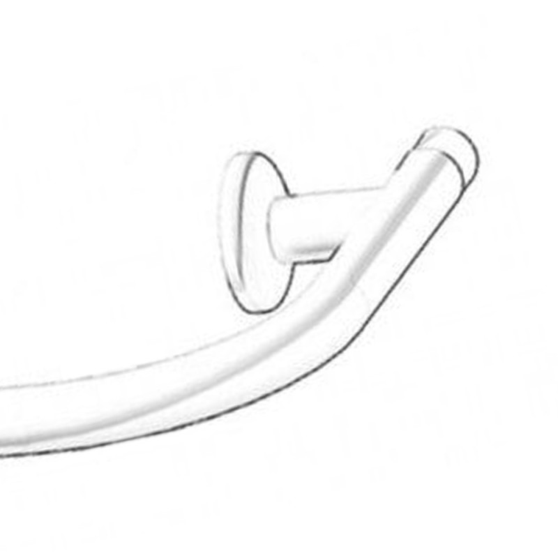 Curva raccordo orizzontale angolo esterno in acciaio rivestito in nylon bianco Goman N-C1006