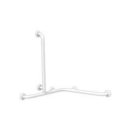 Maniglia angolare per bagni disabili color bianco 70x70x70 cm Goman N-XA05U