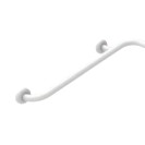 Angolare di sicurezza da cm 70x70 in acciaio rivestito in nylon bianco Goman N-ZA01