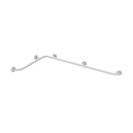 Angolare di sicurezza da cm 70x120 in acciaio rivestito in nylon bianco Goman N-ZA02