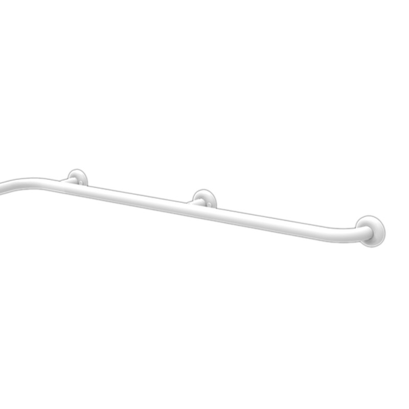 Maniglia disabili e terza età bianca angolare 120x70x70 cm Goman N-ZA06U