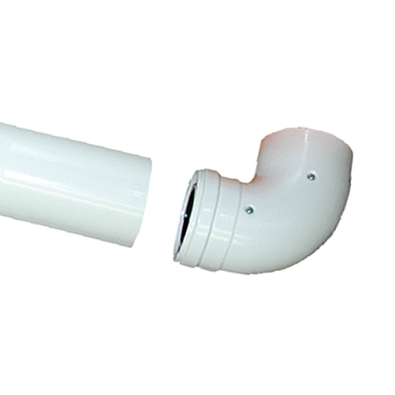 Kit scarico coassiale 60/100 per caldaia e-combi ariston Ariston SCACAL0031KI