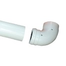 Kit scarico coassiale 60/100 per caldaia e-combi ariston Ariston SCACAL0031KI
