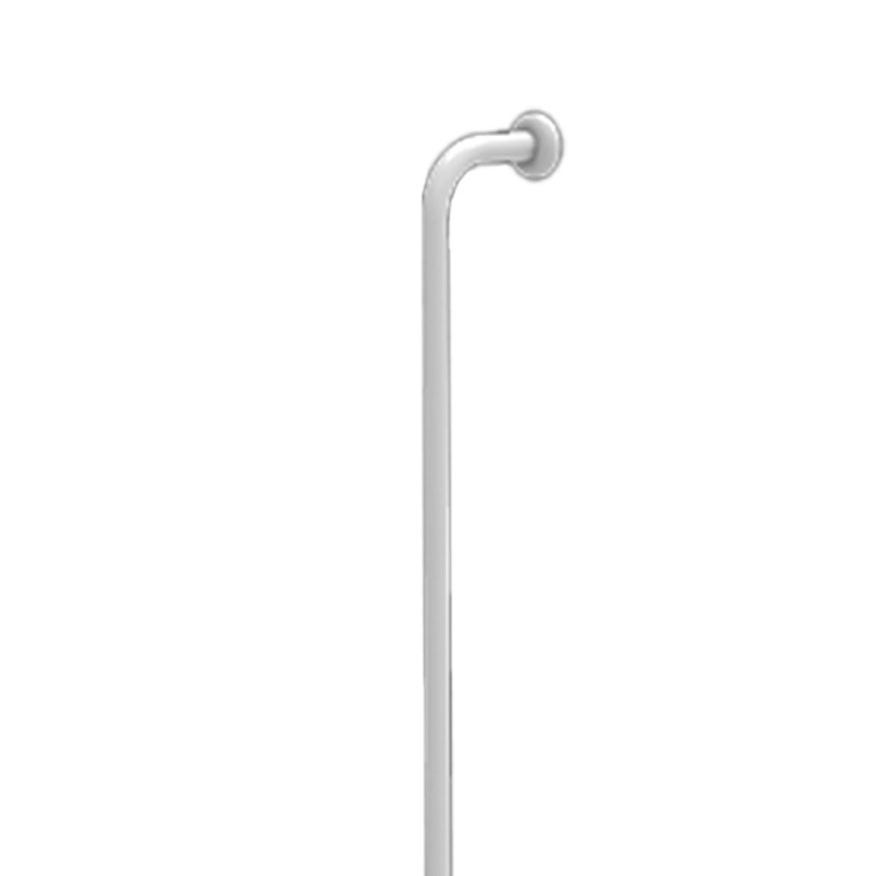 Corrimano verticale con fissaggio a parete cm 180 con rivestimento standard antibatterico Goman ZV01/01