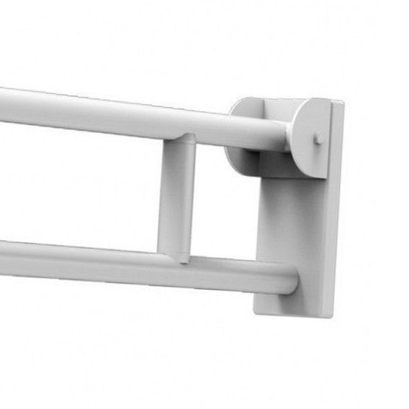 Maniglione ribaltabile cm.62 removibile bianco Goman E-ZB12/01