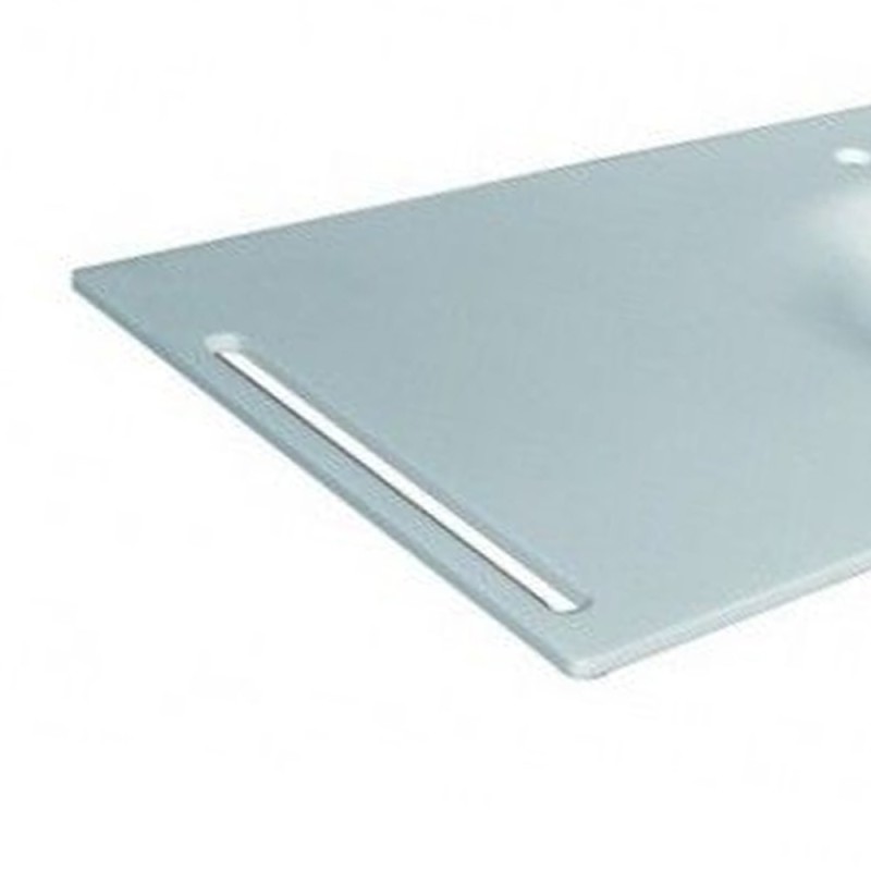 Lavabo flat cm 92 con staffa, con vasca a destra Goman FLAT92D/01