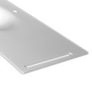 Lavabo flat cm 92 con staffa bianco, vasca a sinistra Goman FLAT92S/01