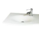 Lavabo joy flat cm92 con staffa bianco Goman FLAT92J/01