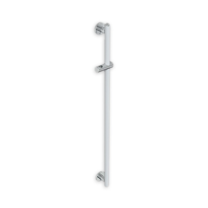 Saliscendi doccia serie raffaello cm 120 bianco opaco, inox lucido Goman RAF-X030SDF/30