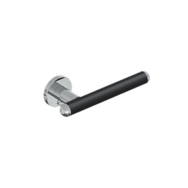 Porta carta igienica nero opaco, inox lucido Goman RAF-B113/31