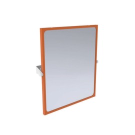 Specchio reclinabile serie leonardo 60x70 cm arancio Goman LEO-D0025/65