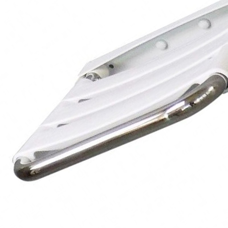 Ribaltabile per doccia in inox satinato con doghe Goman X811/91