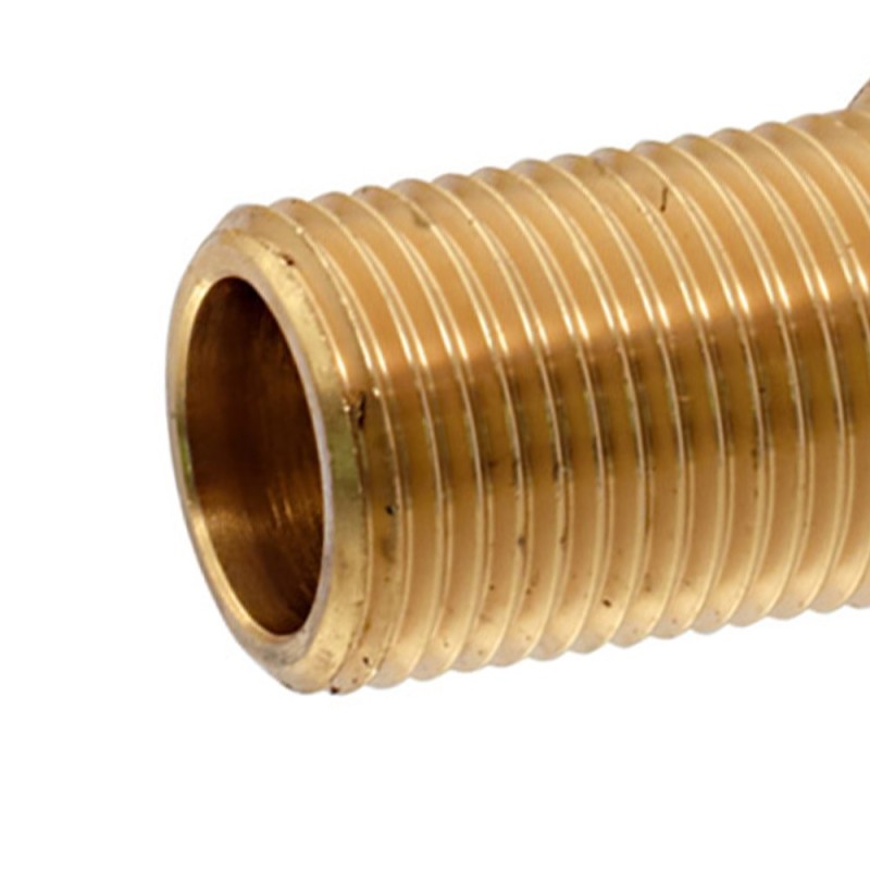 Vite doppia prolungata ottone giallo 1/3 50 mm RR 521OG12L