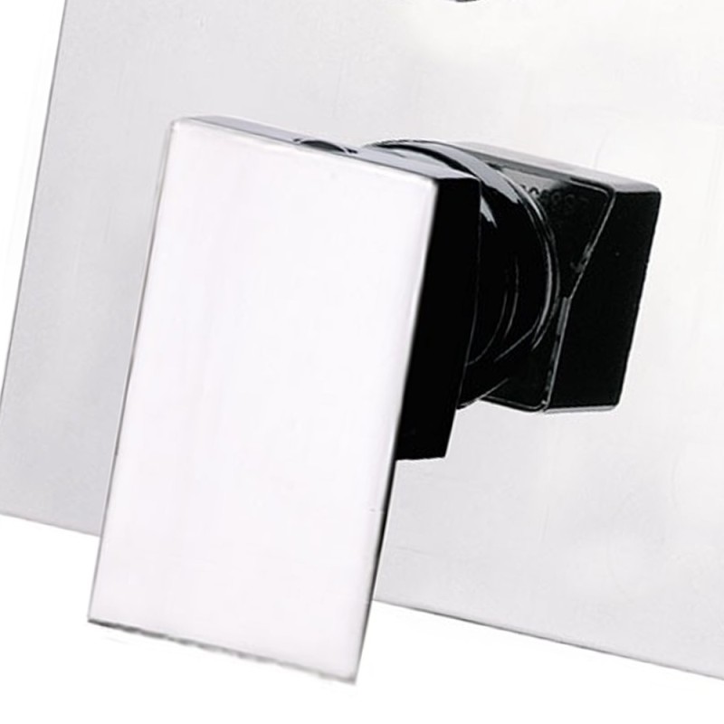 Rubinetto doccia incasso con deviatore - serie skyline Daniel Rubinetterie SK612BCR
