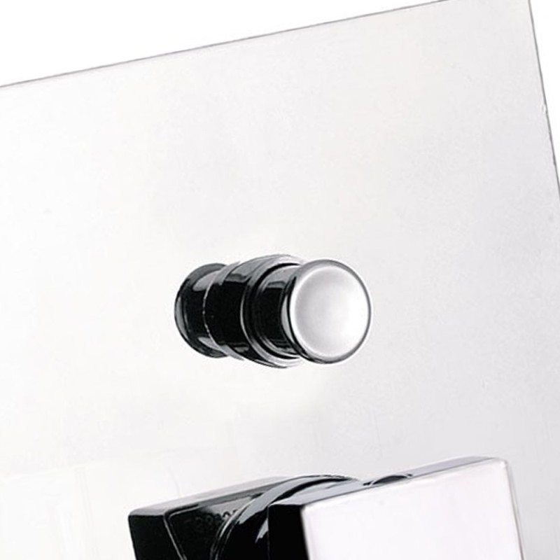 Rubinetto doccia incasso con deviatore - serie skyline Daniel Rubinetterie SK612BCR