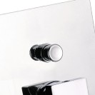 Rubinetto doccia incasso con deviatore - serie skyline Daniel Rubinetterie SK612BCR