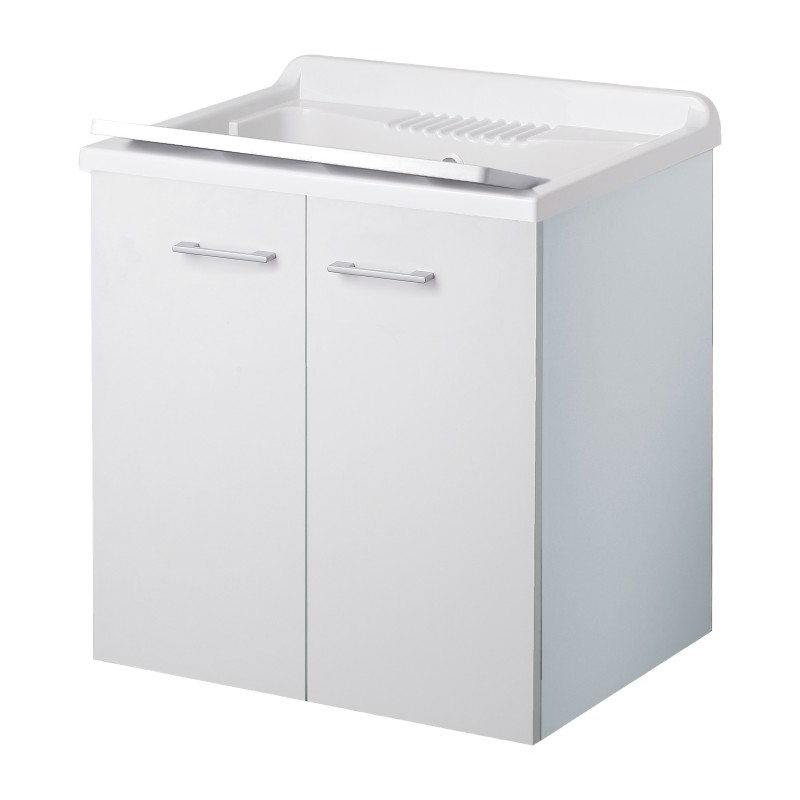 Lavatoio sospeso 60x50 con doppia anta Negrari 6002SOS