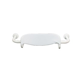 Schienale ergonomico wc, bidet bianco Goman D0300N/01